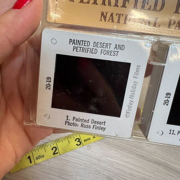 Petrified Forest Dick Dietrich Slides Lot x 20 Vintage Finley Holiday Films 1983 - Picture 5 of 6